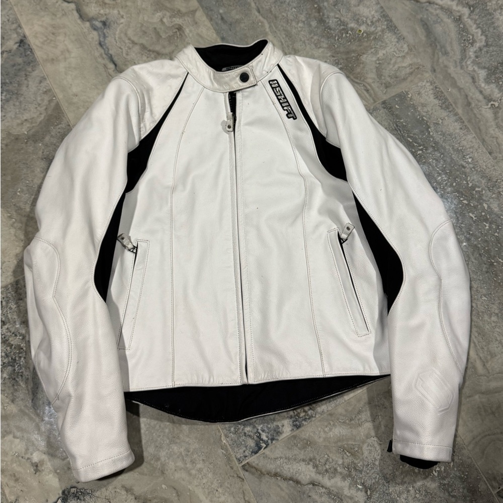 Shift Women’s Leather Motorcycle Jacket – Size M